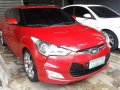 2012 Hyundai Veloster AT Red Coupe For Sale -0