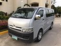 2007 Toyota HiAce Commuter Van Silver For Sale -0