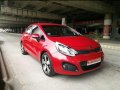 2012 Kia Rio EX Hatchback Red  For Sale -0