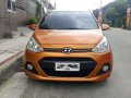 2014 Hyundai Grand i10 Automatic Orange For Sale -1