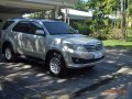 Toyota Fortuner 2012 4x2 AT Silver SUV For Sale -0