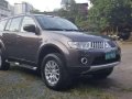 2013 Mitsubishi Montero Glx MT Brown For Sale -1
