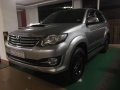 Toyota Fortuner 2015 4x2 G Diesel Gray SUV For Sale -0