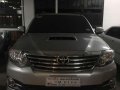 Toyota Fortuner 2015 4x2 G Diesel Gray SUV For Sale -1