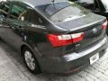 Kia Rio Ex 2016 Gray Sedan Manual Financing Accepted for sale-1