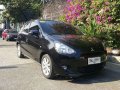 2015 Mitsubishi Mirage GLS AT Black Hb For Sale -0
