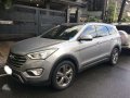 2015 Hyundai Grand Santa Fe AT Diesel CRDI Silver Top of the Line Casa-0