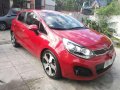 Fresh 2012 Kia Rio Ex Hatchback Red For Sale -1