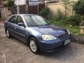 Honda Civic Vti-S 2002 Blue Sedan For Sale -0
