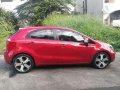 Fresh 2012 Kia Rio Ex Hatchback Red For Sale -2