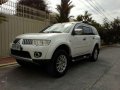 2012 Mitsubishi Montero Sport Glx V L.E White For Sale -0