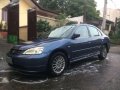 Honda Civic Vti-S 2002 Blue Sedan For Sale -1