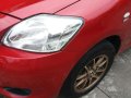Toyota Vios 2011 Sedan Red Fresh For Sale -3