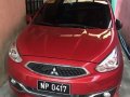 Mitsubishi Mirage 2016 GLS MT Red For Sale -0