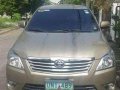 Toyota Innova G 2013 MT Brown SUV For Sale -1