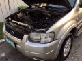 Ford Escape 4x4 2005 AT Silver SUV For Sale -10