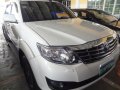 Toyota Fortuner 2012 Gasoline Automatic White-1