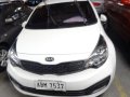 Kia Rio 2014 Gasoline Manual White for sale-1