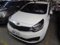 Kia Rio 2014 Gasoline Manual White for sale-0