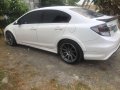 Honda Civic 2013 Manual White Sedan For Sale -8