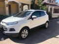 Ford Ecosport 2014 All Stock MT White For Sale -1