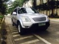 Honda CRV 4X2 2003 MT Silver SUV For Sale -1