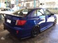 Subaru WRX 2010 MT Blue Sedan For Sale -3