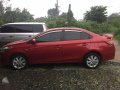 Toyota Vios E 2015 Manual Red Sedan For Sale -1