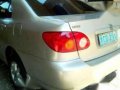 Toyota Corolla Altis E 2004 AT Silver Sedan For Sale -3