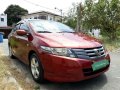 Honda City 2011 Matic Red Sedan For Sale -1