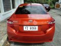 2016 Toyota Vios E A.T Orange Sedan For Sale -3