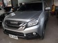 Isuzu MUX 2015 4X2 Manual Diesel Silver For Sale -2