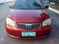 Toyota Vios 1.3 J 2006 Manual Red Sedan For Sale -0