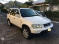 Honda CRV Gen1 2001 MT White For Sale -1