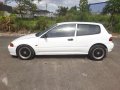 Honda Civic EG Hatchback 1993 White For Sale -3