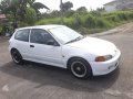 Honda Civic EG Hatchback 1993 White For Sale -1