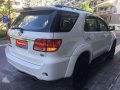 Toyota Fortuner 4x2 Diesel White SUV For Sale -4