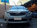 2013 Toyota Innova E MT Gas VVTi Silver For Sale -0