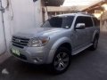Ford Everest 2012 Matic 4x2 Silver For Sale -0