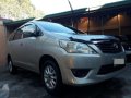 2013 Toyota Innova E MT Gas VVTi Silver For Sale -1