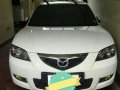 Mazda 3 2009 Matic White Sedan  Very Fresh For Sale -1