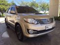 2015 Toyota Fortuner V 4x4 for sale -0