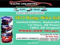 2012 Dodge Nitro 4X4 CARS UNLIMITED Auto Sales-0