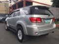 Toyota Fortuner 2007 G Gas Silver For Sale -2