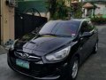 2011 Hyundai Accent MT Gas Black For Sale -0