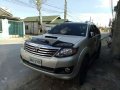 Toyota Fortuner 2014 Model Silver SUV For Sale -2