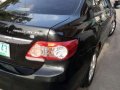 Toyota Corolla G Manual 2011 Black For Sale -4
