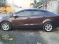 Kia Rio 2012 Matic Brown Sedan For Sale -1