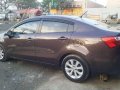 Kia Rio 2012 Matic Brown Sedan For Sale -2