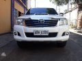 2015 Toyota Hilux E VNT turbo 4x2 MT White For Sale -0